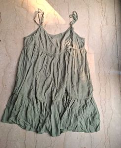 Flowy Ruffled Tiered Mini Dress