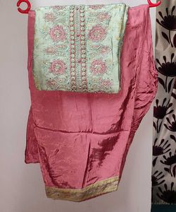 Elegant Punjabi Style Embroidered Kurta Set