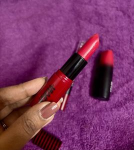 Mars,Nykaa and Staze - Red Lipstick combo