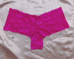 Hot Pink Lace Panties