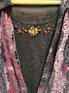 Stylish Women's Blouse with Intricate Design