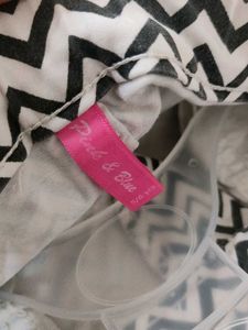 Y2K Chevron Print Casual Pants