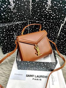 YSL CASSANDRA MINI TOP HANDLE BAG* WD BOX
