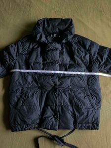 Korean Double Breasted Puffer Bomber Jacket
