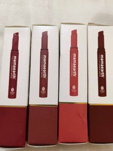 Mamaearth &amp; Staze Lipsticks - Long Lasting Matte