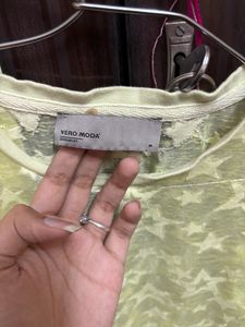 See Through Starry Veromoda Beach Top