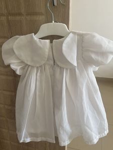 Adorable White Baby Girl Dress