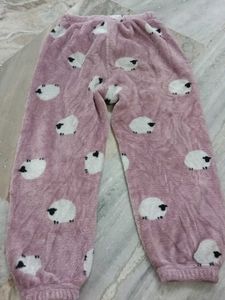 Cute Sheep Fleece Pajama Pants