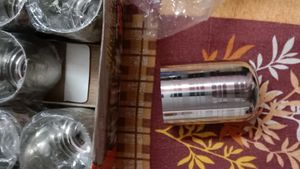 6 Steel Glasses