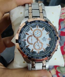 Edifice Casio Men's Analogue Watch. Like New.