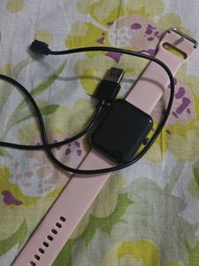 Boat Pink Smartwatch with Charger