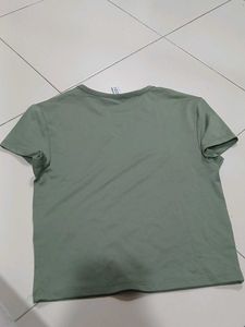 Olive Green Basic T-Shirt