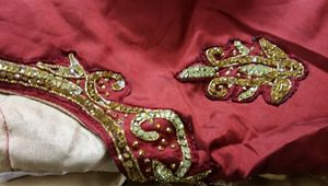 Silk and net Stone Work Dress
