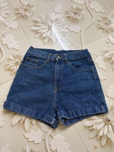 Classic Blue Denim Shorts✨💜