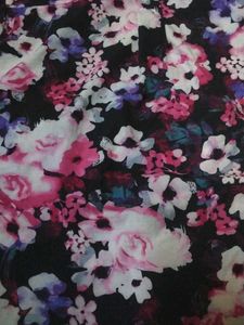 floral zip up jacket