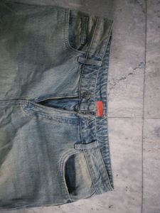 Unisex Vintage Wash  Baggy Jeans
