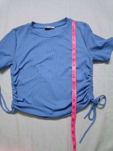 zARA Drawstring Top
