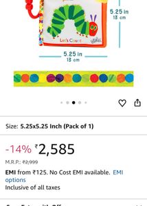 Let's Count Soft Book - World of Eric Carle The