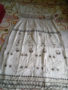 White Printed Kurtas