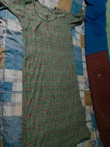 Elegant Floral Print Maxi Dress