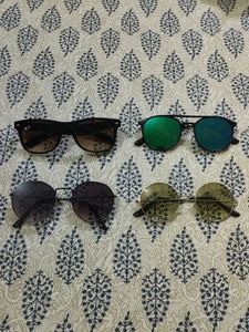 Four Regular Sunglasses in Good Condition
