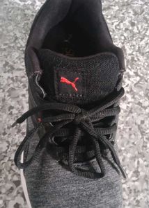 Puma Black &amp; Red Sneakers.very comfortable.