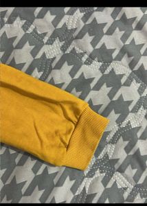 Yellow Graphic Sweatshirt