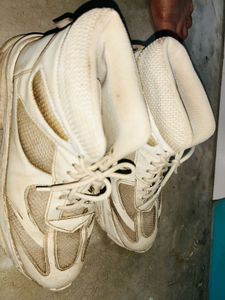White Athletic Sneakers