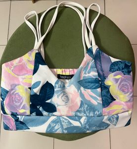 Boohoo Floral Crop Top