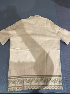 Men's Embroidered Short Sleeve Shirt