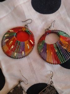 Jewellery Set with Colorful Stones nd earrings