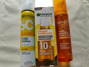 Garnier &amp; Dot &amp; Key Skincare Bundle