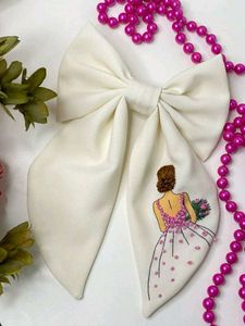 Cute Embroidered Hair Bows any 1