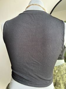 CIDER Cross Twist Crop Top