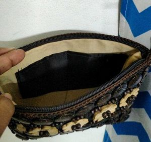 Unique Beaded Maharashtra's Clutch Bag