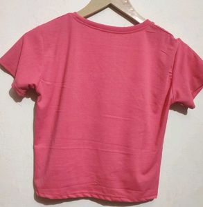 Pink Top Fashion Queen For Heart 8- 10 Year Girl
