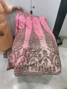 Beautiful Pink Embroidered Lehenga