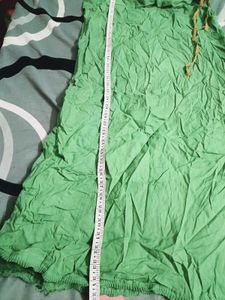 Light Green Ethnic Ghaghra for saree