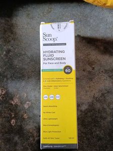 Sun Scoop Hydrating Fluid Sunscreen SPF 60