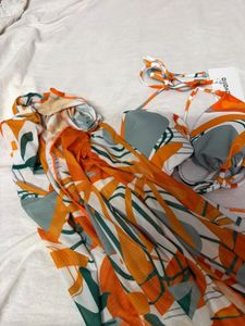Savana 3-Piece Printed Beach Set – Bikini &amp; Cover