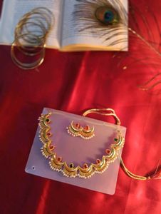 Gold Plated Necklace Set