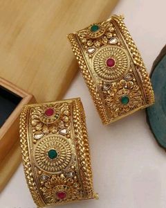 Gold-plated Bracelet Kada