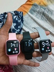 Digital LED Watches - Pack of 3