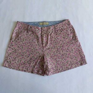 Floral Print Casual Shorts🪻