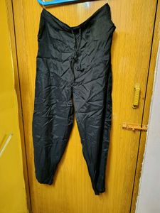 New Black Ethnic Silk Pant