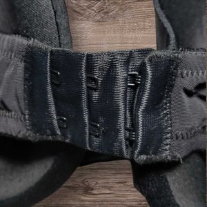 Next UK Padded Underwired Elegant Black Bra