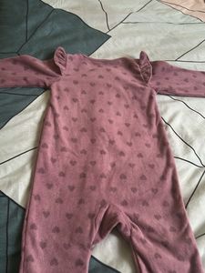 New Carter's Baby Girl Sleepsuit