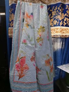 Graceful Light Blue Suit with Dupatta – Timeles