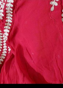 Fish style Embroidered Gown