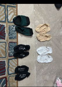 Assorted No-Show Socks Lot
